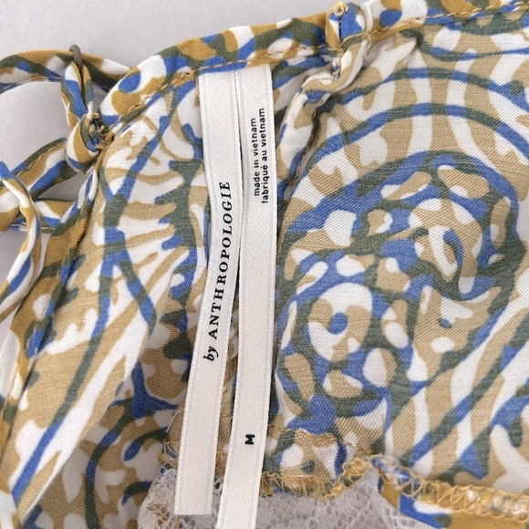 Anthropologie Paisley Slip Dress size M - Picture 7 of 10